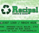 RECICLAGEM EM FLORIANÓPOLIS RECIPEL - COMÉRCIO DE MATERIAIS RECICLAVEIS
