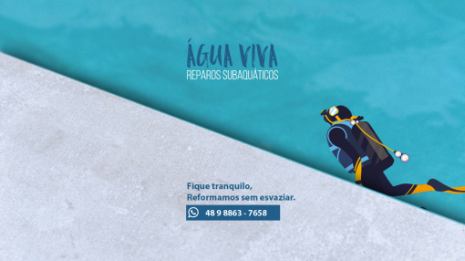 CONSERTO REPAROS DE PISCINAS EM FLORIANÓPOLIS NORTE DA ILHA - ÁGUA VIVA REPAROS SUBAQUÁTICOS