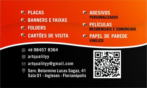 COMUNICAÇÃO VISUAL E DECORAÇÃO EM INGLESES ARTQUALITY